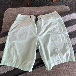 HURLEY board shorts swimsuit trunks men’s size 33 mint green